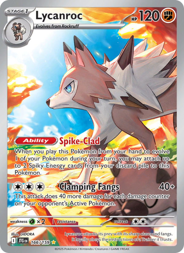Lycanroc - Pokémon TCG Card