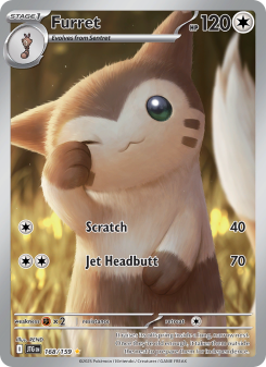 Furret - pokemon TCG Card