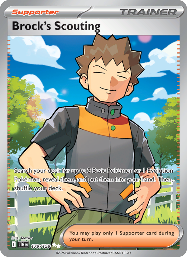 Brock's Scouting - Pokémon TCG Card