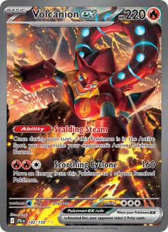 Volcanion ex - pokemon TCG Card
