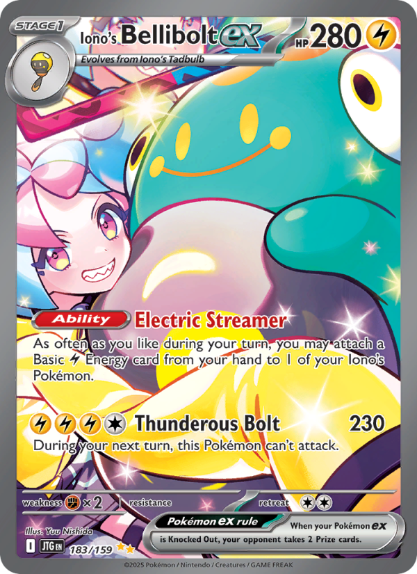 Iono's Bellibolt ex - Pokémon TCG Card