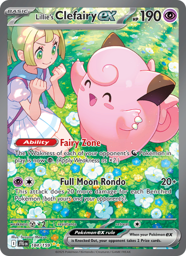 Lillie's Clefairy ex - Pokémon TCG Card