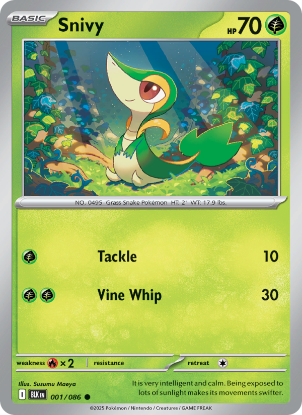 Snivy - Pokémon TCG Card