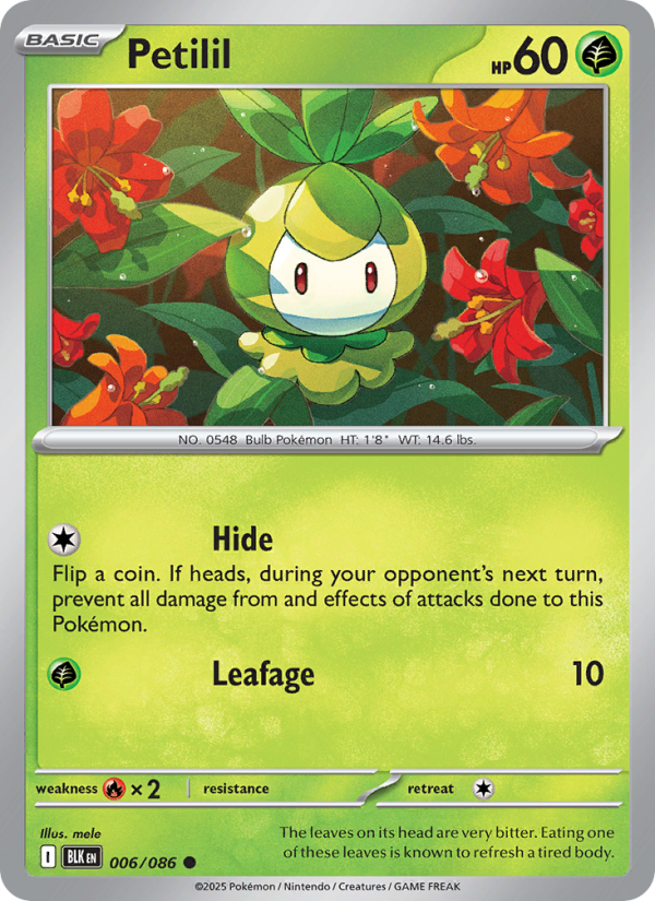 Petilil - Pokémon TCG Card