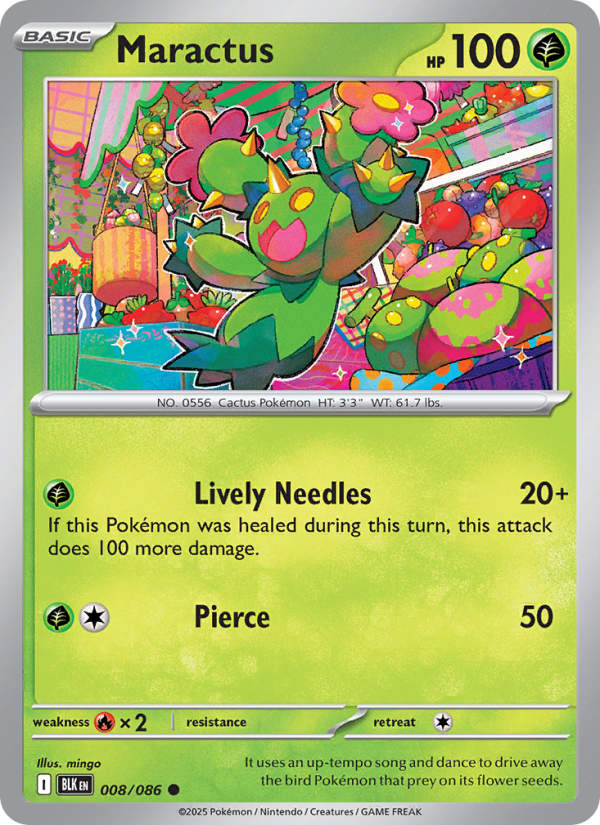 Maractus - Pokémon TCG Card