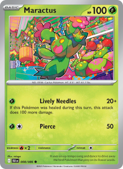 Maractus - pokemon TCG Card