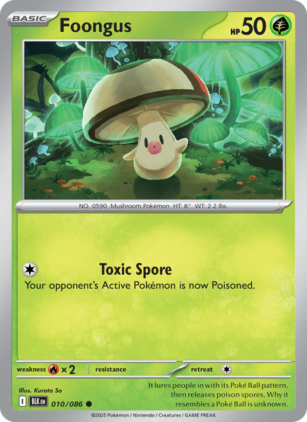 Foongus - Pokémon TCG Card
