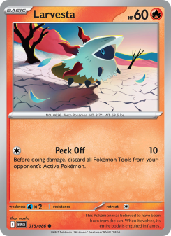 Larvesta - pokemon TCG Card