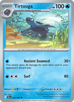 Tirtouga - pokemon TCG Card