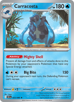 Carracosta - pokemon TCG Card