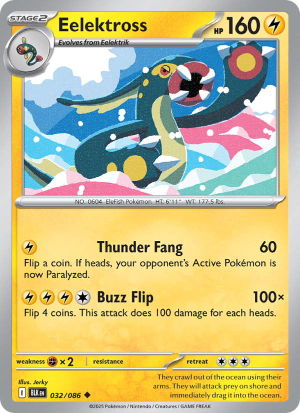 Eelektross - Pokémon TCG Card