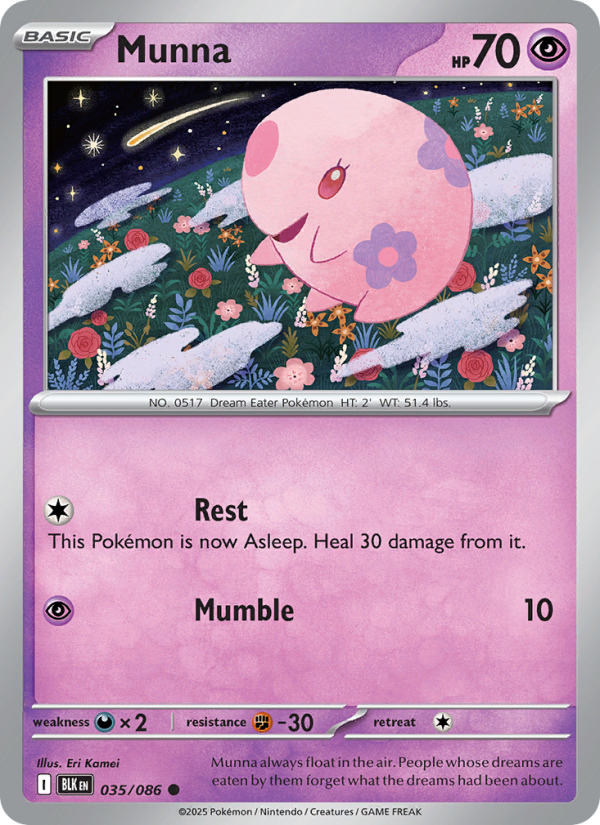 Munna - Pokémon TCG Card