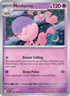 Musharna - pokemon TCG Card