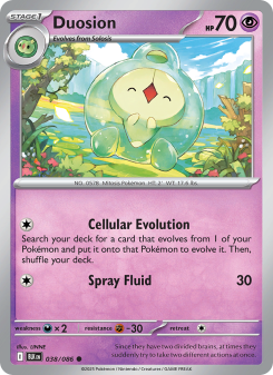 Duosion - pokemon TCG Card