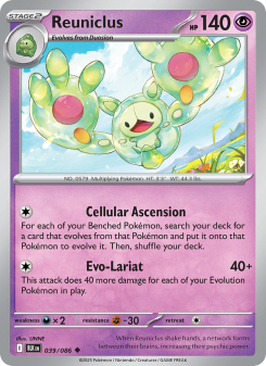 Reuniclus - pokemon TCG Card