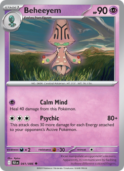 Beheeyem - pokemon TCG Card
