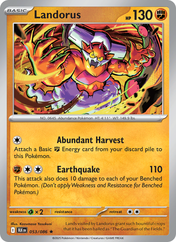 Landorus - Pokémon TCG Card