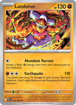 Landorus - pokemon TCG Card