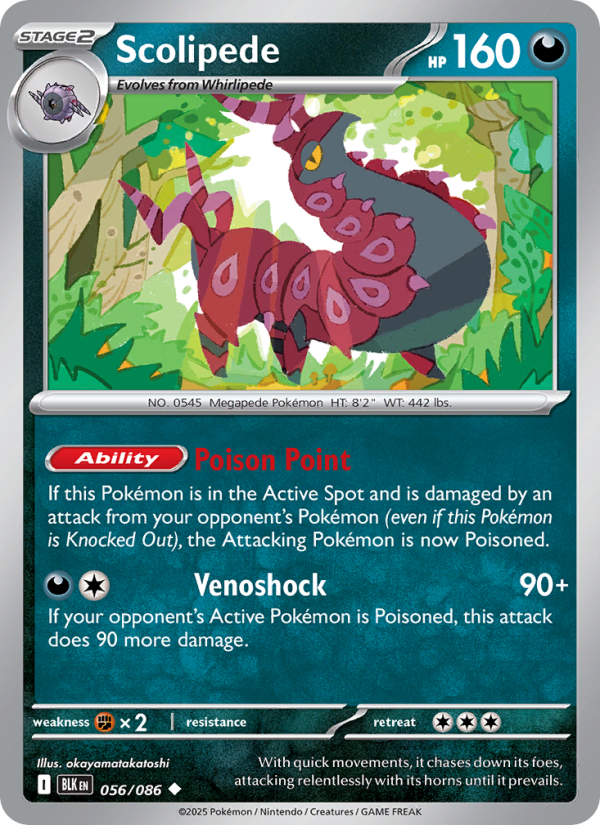 Scolipede - Pokémon TCG Card