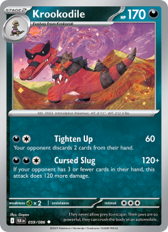 Krookodile - pokemon TCG Card
