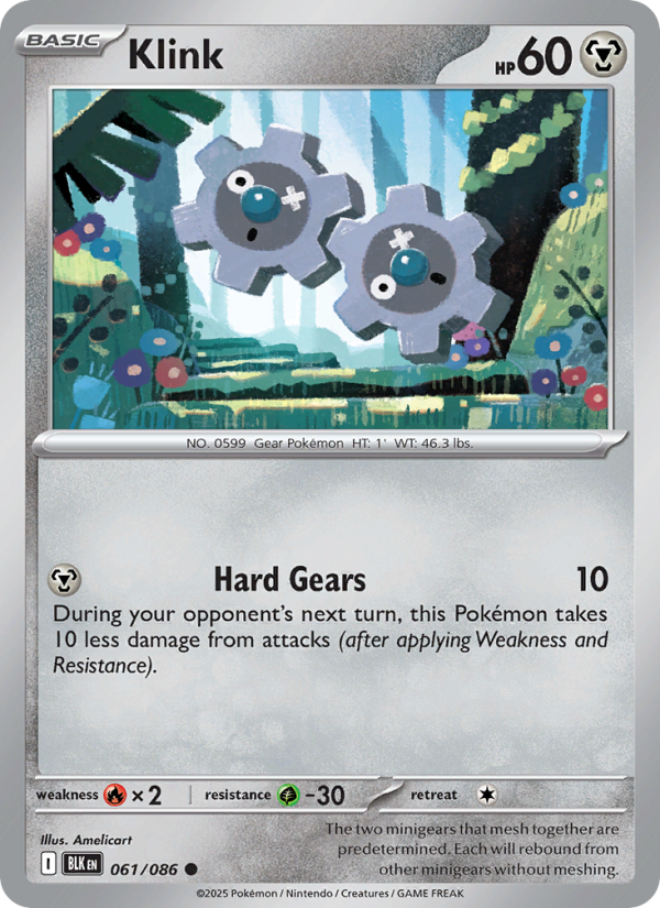 Klink - Pokémon TCG Card