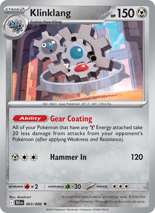 Klinklang - Pokémon TCG Card