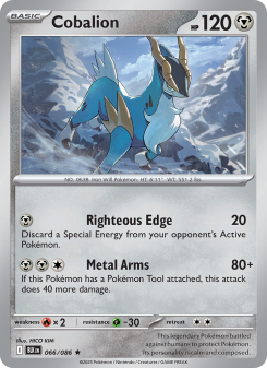 Cobalion - pokemon TCG Card