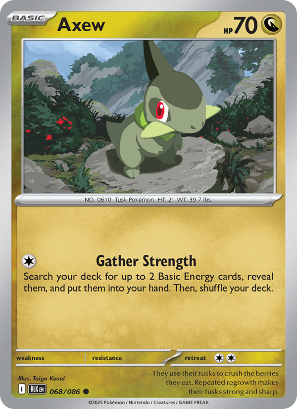Axew - Pokémon TCG Card