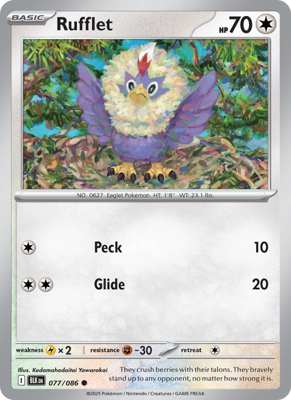 Rufflet - Pokémon TCG Card