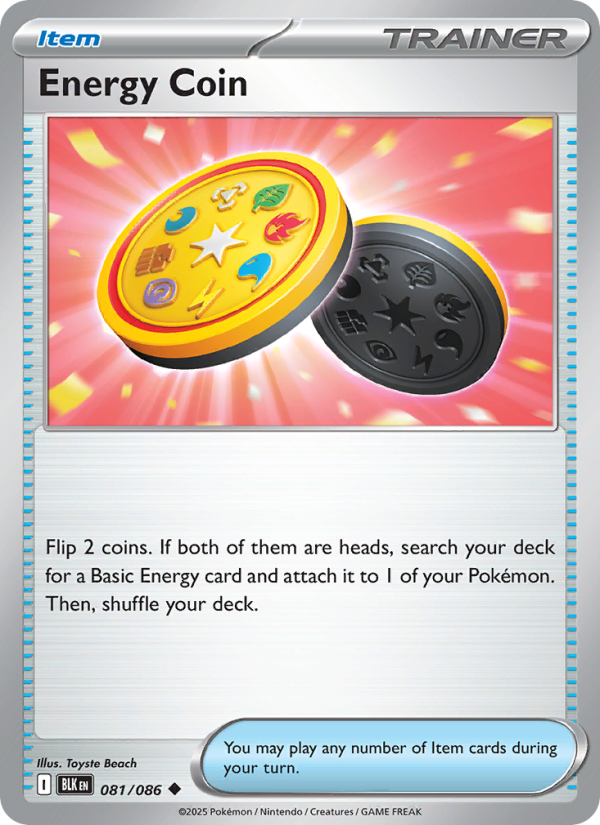 Energy Coin - Pokémon TCG Card