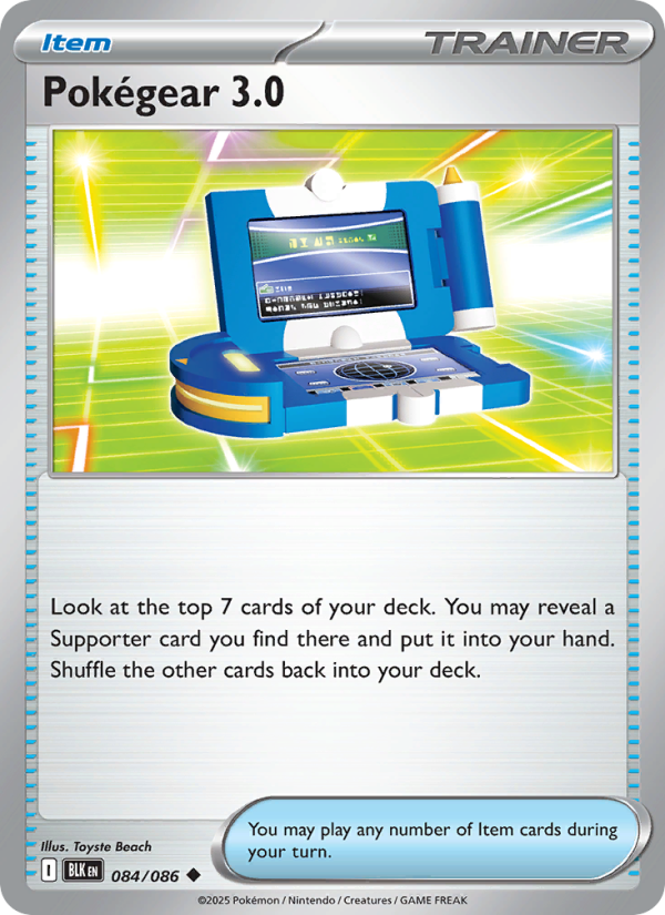 Pokégear 3.0 - Pokémon TCG Card