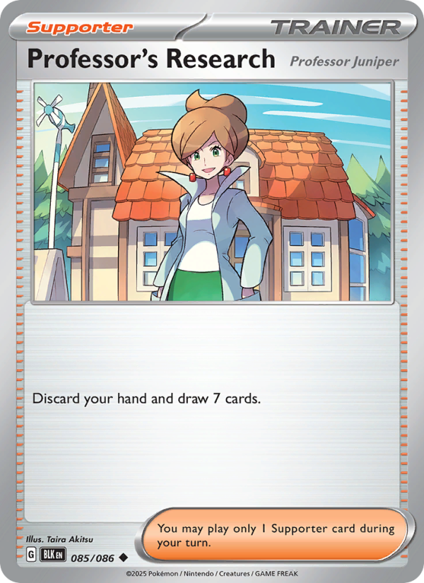 Professor's Research - Pokémon TCG Card