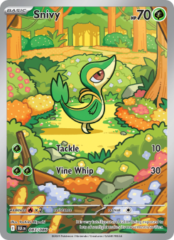 Snivy - pokemon TCG Card