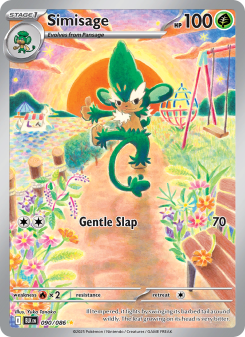 Simisage - pokemon TCG Card