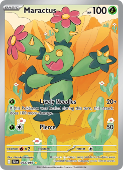 Maractus - pokemon TCG Card