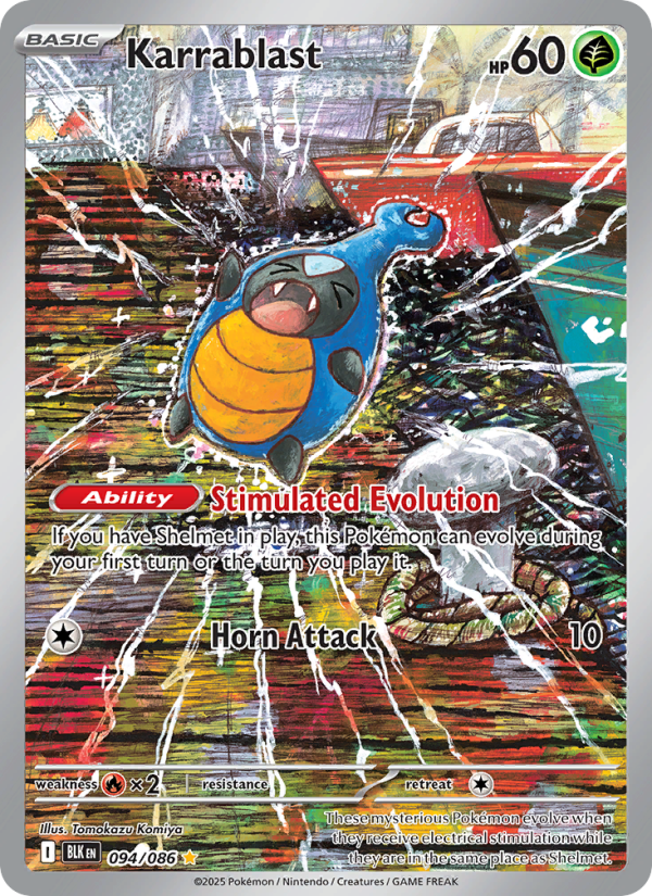 Karrablast - Pokémon TCG Card