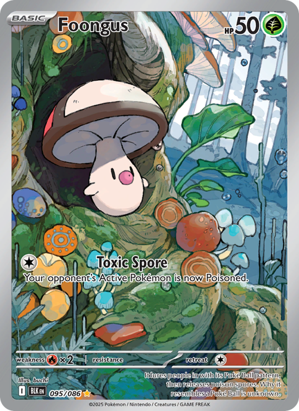 Foongus - Pokémon TCG Card