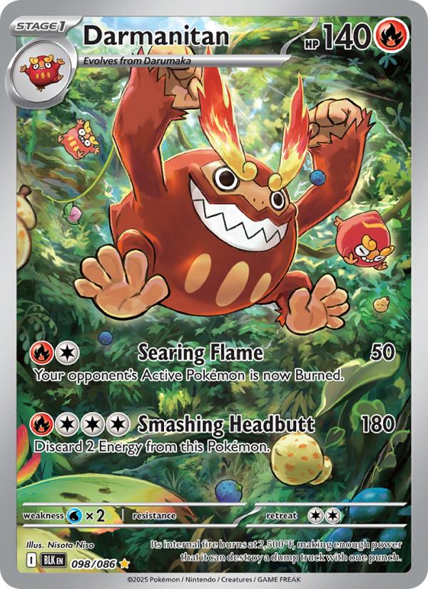 Darmanitan - Pokémon TCG Card