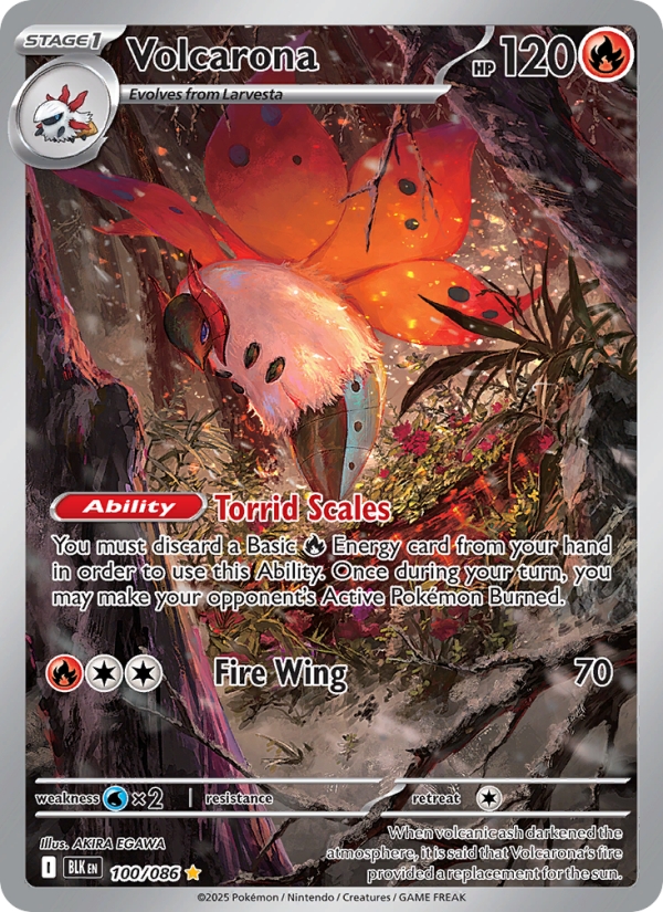 Volcarona - Pokémon TCG Card