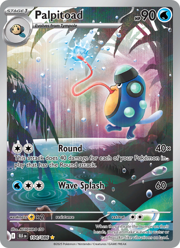 Palpitoad - Pokémon TCG Card
