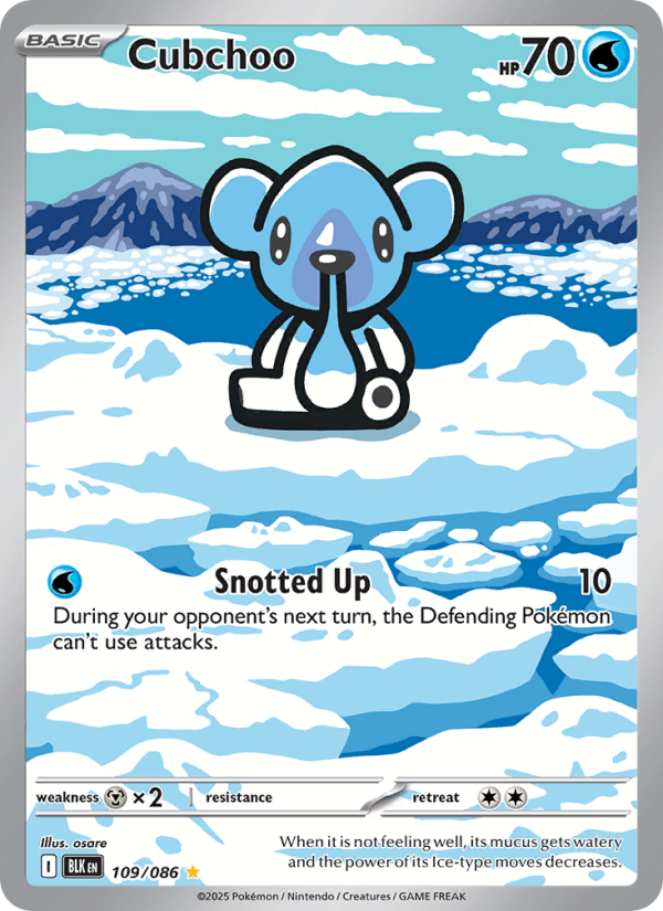 Cubchoo - Pokémon TCG Card