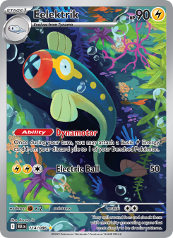 Eelektrik - pokemon TCG Card
