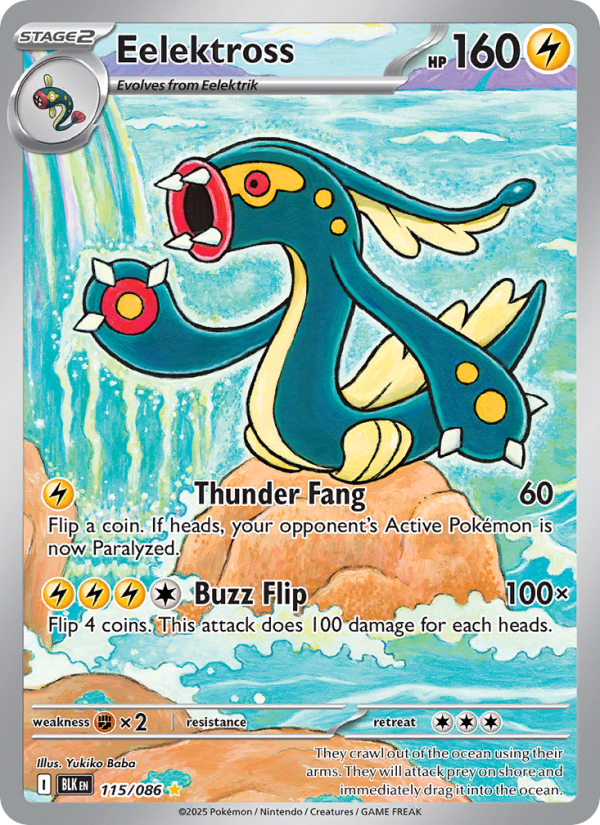 Eelektross - Pokémon TCG Card