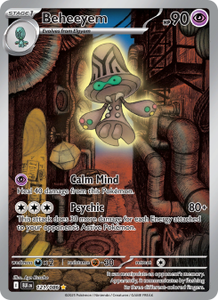Beheeyem - pokemon TCG Card