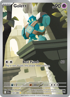 Golett - pokemon TCG Card