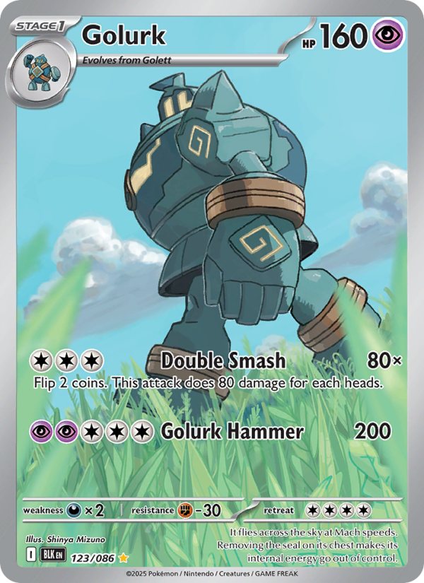 Golurk - Pokémon TCG Card