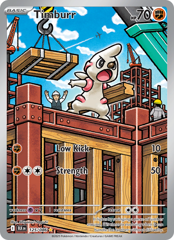 Timburr - Pokémon TCG Card