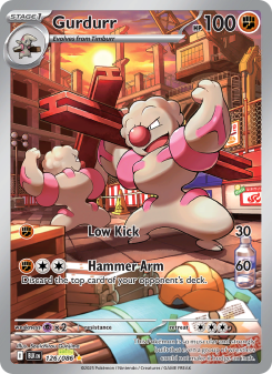 Gurdurr - pokemon TCG Card