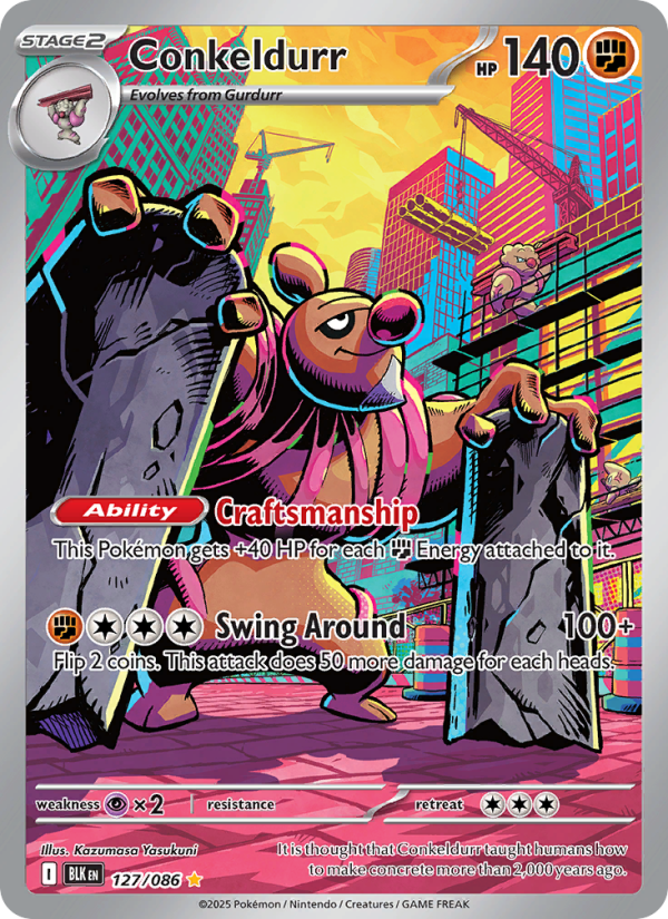 Conkeldurr - Pokémon TCG Card