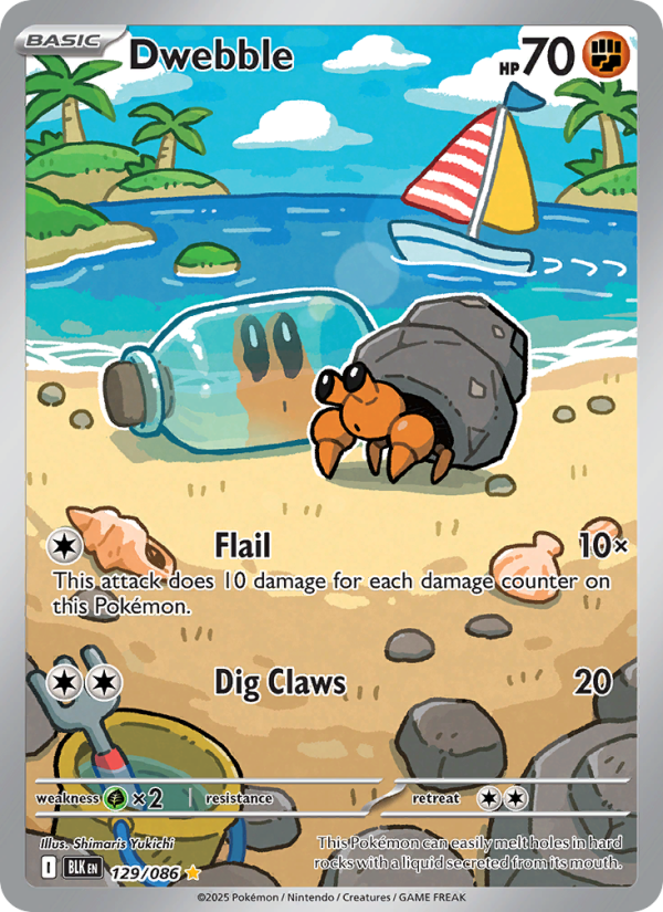 Dwebble - Pokémon TCG Card